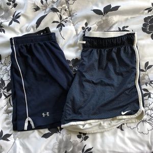 Nike and Under-Armour Shorts Bundle